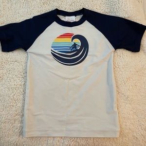 Hanna Andersson Short Sleeved Rash Guard Sz 120 (6-7)